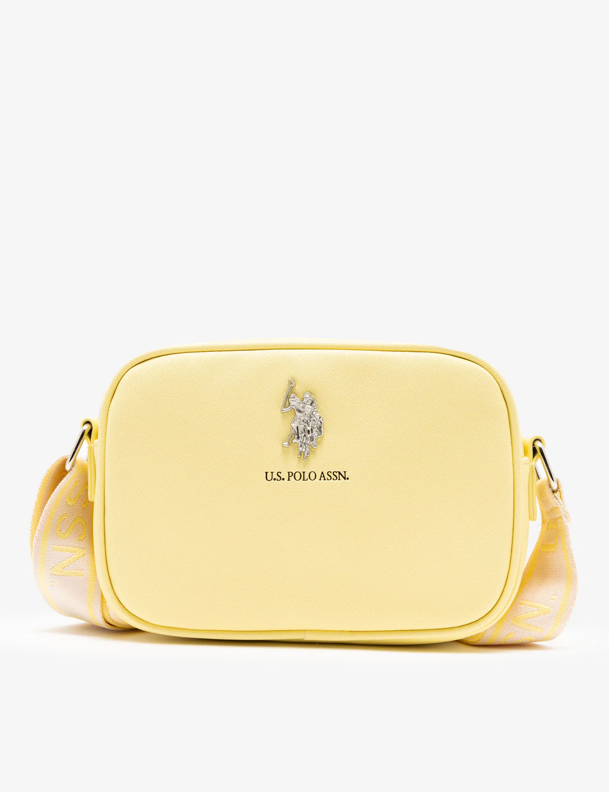 Сумка жіноча кросбоді U.S. Polo Assn. BUTTERCUP YELLOW через плече